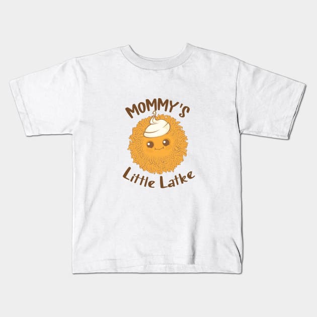 Mommy's Little Latke Kids T-Shirt by Proud Collection